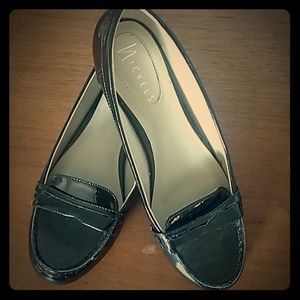 New Nickels Black Patent Leather Flats size 7